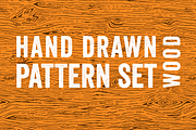 3 Seamless Wood Grain Patterns, a Pattern Graphic by Nic Channon (Thumbnail 1 of 6)
