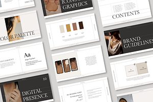 GIGI Brand Guidelines Canva Template