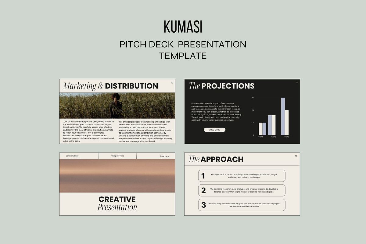Kumasi Pitch Deck Project Proposal, a Presentation Template by Artfullyours (Photo 5 of 7)