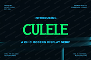 Culele - Elegant Modern Serif Typefa, a Serif Font by Astuti Studio (Thumbnail 1 of 25)