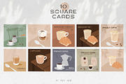 Coffee Lover - Art Posters & Clipart, a Decorative Illustration by millering (Thumbnail 4 of 11)