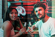 NEON DREAM Mobile Lightroom Preset, an Action Add-On by Mastersets (Thumbnail 6 of 7)