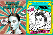 Retro Comic Book Style Poster Art, an Action Add-On by Photoshop Action (Thumbnail 1 of 21)