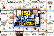 150+ Canva Editable KDP Planner, a Marketing Template by Ink Gallery (Thumbnail 3 of 3)