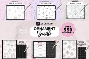 Procreate - Ornament Tattoo Bundle
