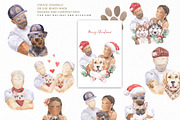 Dog Family Character Creator Clipart, an Animal Illustration by Cat In Colour (Thumbnail 13 of 19)