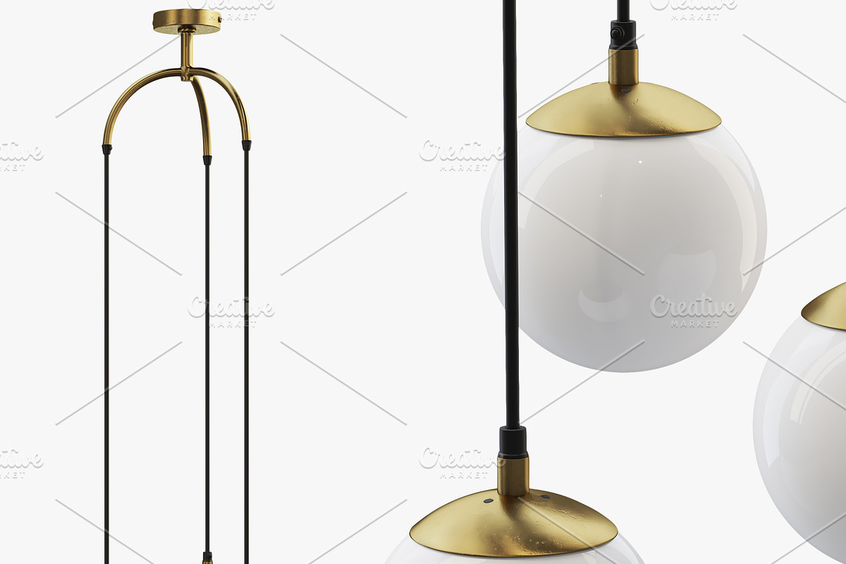 Joybird Virgil Chandelier, a Light 3D Model by 3dmitruk (Photo 1 of 8)
