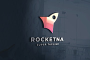 Fast Web Rocket Logo, a Branding & Logo Template by Design_Planet (Thumbnail 1 of 2)