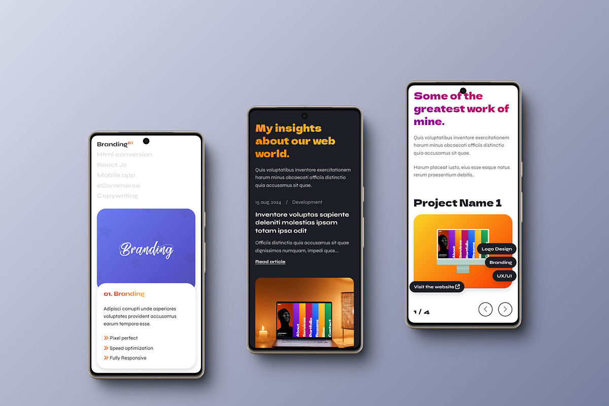 Boka - portfolio and resume template, a Bootstrap Template by SLICEmyPAGE (Photo 13 of 13)