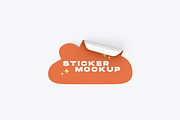 70+ Must-Have Sticker Mockups, a Mockup by Mockupdaddy (Thumbnail 22 of 70)