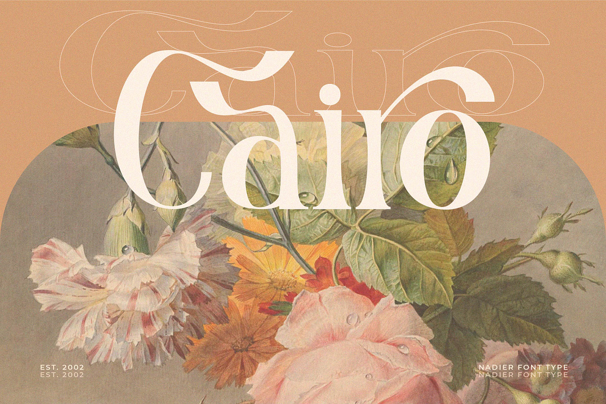 Nadier - Classic Retro Typeface, a Serif Font by Flawless And Co (Photo 8 of 12)