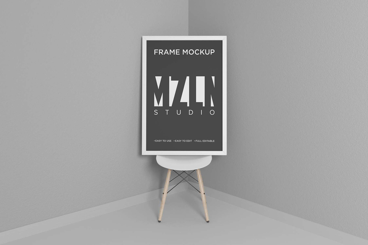 FRAME MOCKUP, an Advertising Mockup by Meizzaluna Design