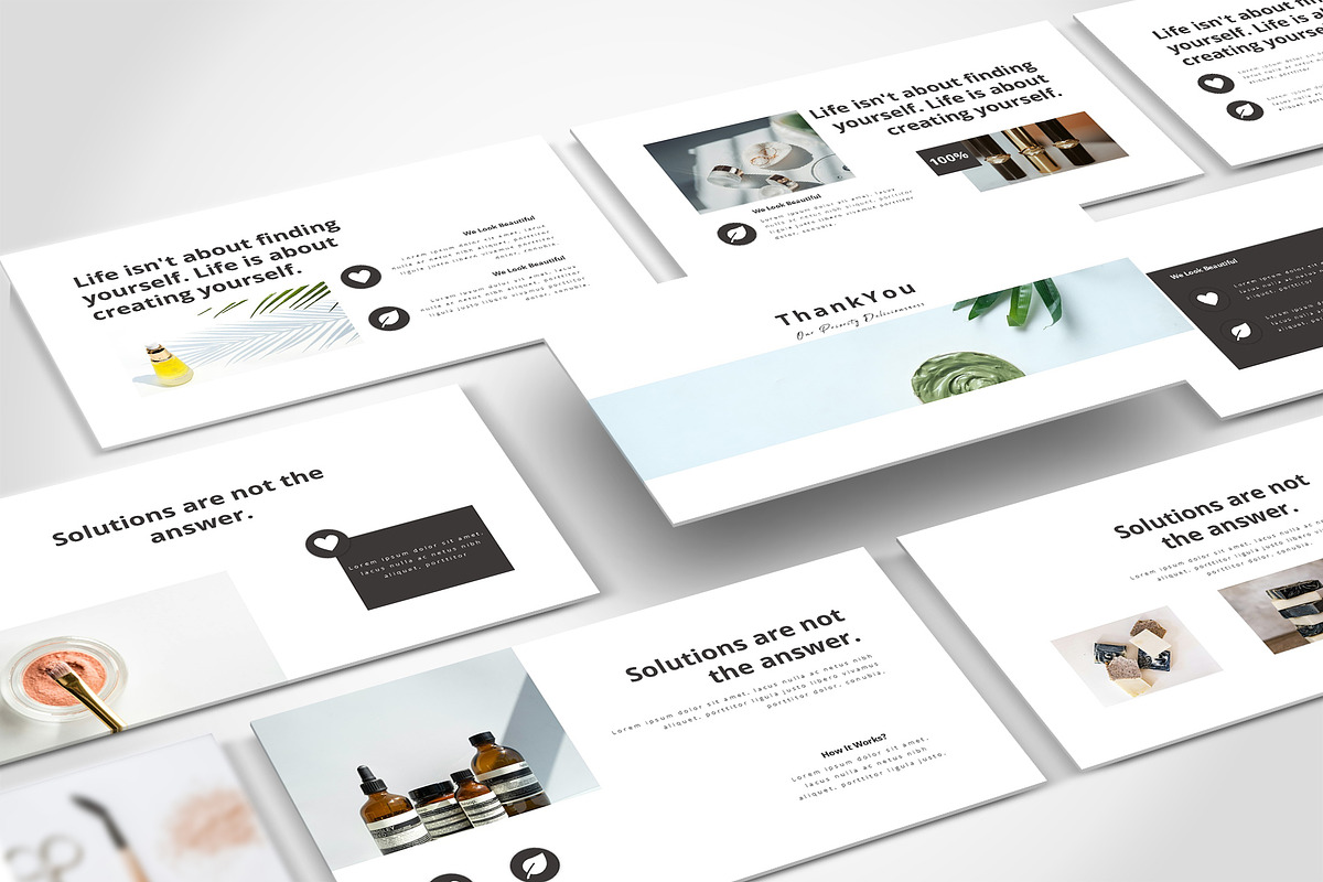 Beauty Brand Pitch Deck GoogleSlide
