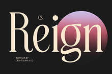 CS Reign – Elegant Font