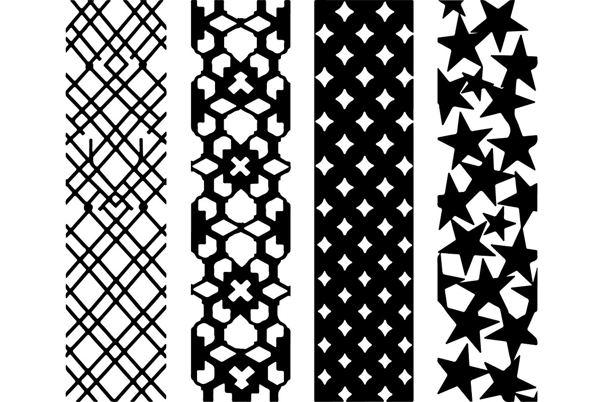 Elegant Laser Cut Panel Set, an Object Graphic by Creativeshirt (Photo 12 of 13)