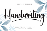 Handwriting | Script Font, a Handwritten Font by Scratchones (Thumbnail 1 of 9)