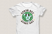 Retro Earth Day Every Day, a Decorative Illustration by Simply Factory (Thumbnail 3 of 3)