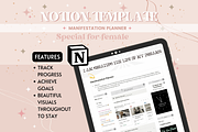 Manifestation Notion Template, a Templates & Theme by bellaROSEworkshop (Thumbnail 4 of 10)
