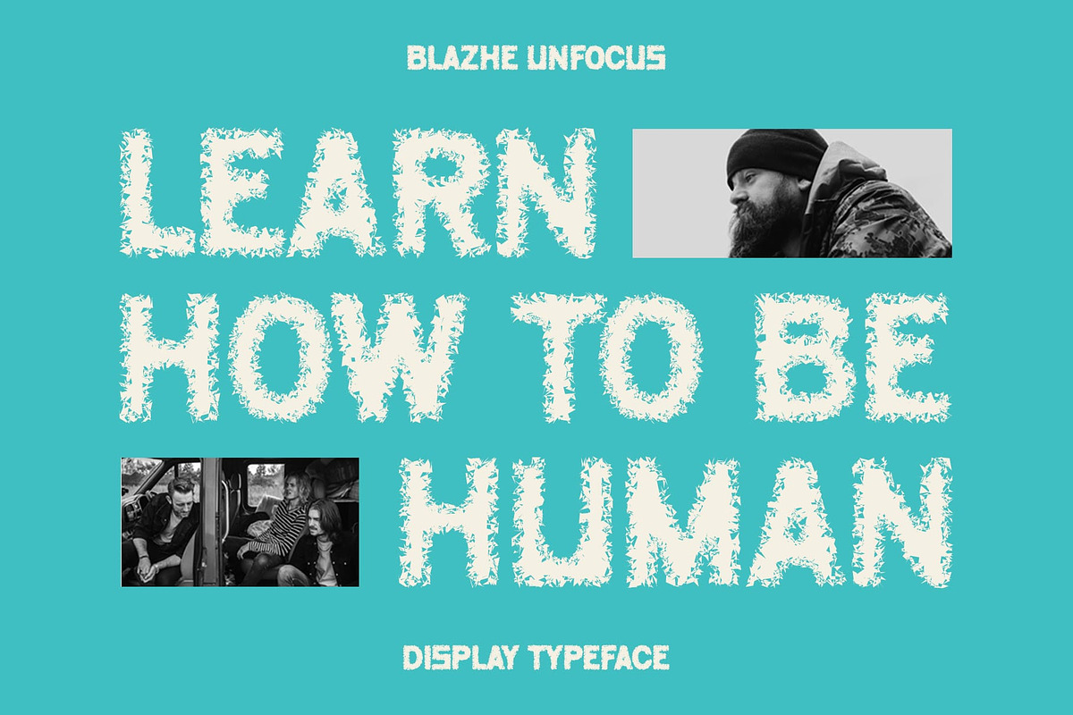 Blazhe Unfocus, a Sans Serif Font by Craft Supply Co. (Photo 3 of 8)
