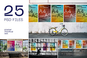 Urban Outdoor Poster Mockup, a Print Template by dpi (Thumbnail 1 of 28)