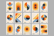 45 Bauhaus Printable Wall Art, a Background Graphic by C Design Studio (Thumbnail 8 of 9)
