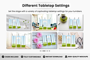 3 Skinny Tumblers Mockup Templates, a Cups & Container Mockup by DigiPax (Thumbnail 5 of 10)