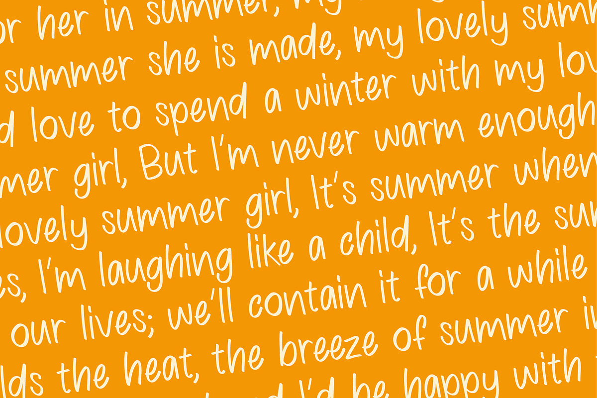 Melon Gumdrop - Handwritten script, a Handwritten Font by Fearless Confetti (Photo 4 of 5)
