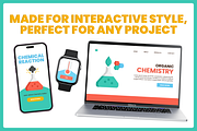 80 Chemistry Icon Set, a Solid Icon by Flat Icons (Thumbnail 4 of 7)