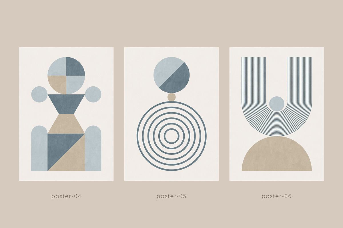 Minimal Scandinavian Posters, a Decorative Illustration by Léo Alexandre (Photo 4 of 10)