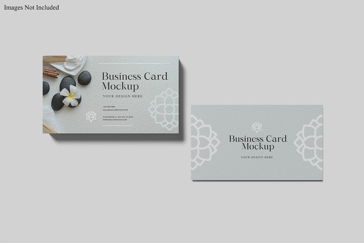 Business Card Mockup For Branding, an Advertising Mockup by Bangdastudio (Photo 2 of 16)