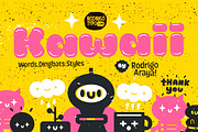 Kawaii RT, a Font by Rodrigo Typo (Thumbnail 1 of 5)