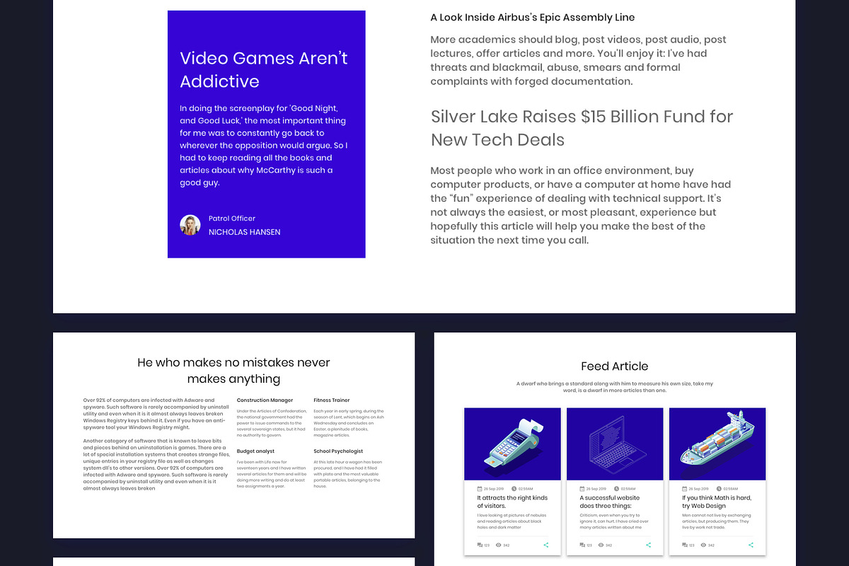 Ataman Templates UI Kit, an UI Kit Template by App for Mobile & Website (Photo 23 of 38)