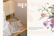 SPRING watercolor floral set, a Decorative Illustration by Yuliia Lashevska (Thumbnail 13 of 14)