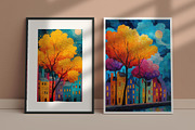 Whimsical Night Town Illustration, a Decorative Illustration by Housui Patterns (Thumbnail 6 of 12)