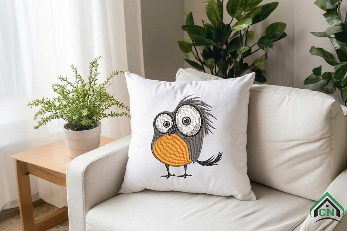 Quirky Bird Embroidery Design, a Graphic by Craft Nest (Photo 3 of 6)