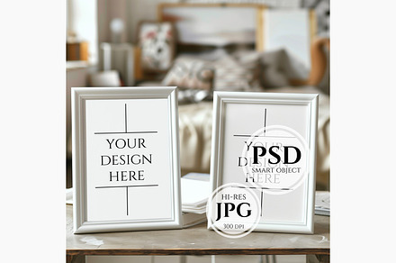 Frame Mockup, Wall Art Mockup Frame