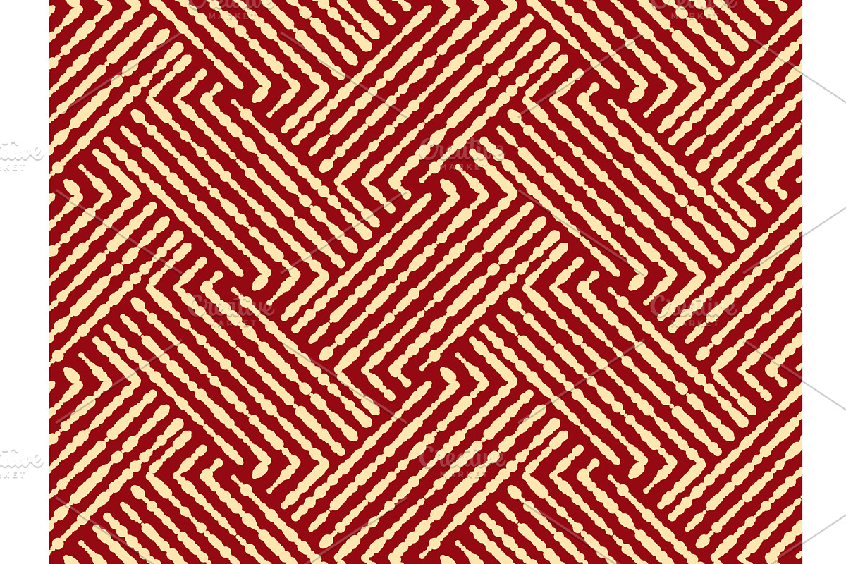 Abstract geometric pattern with, a Pattern Graphic by RODINA