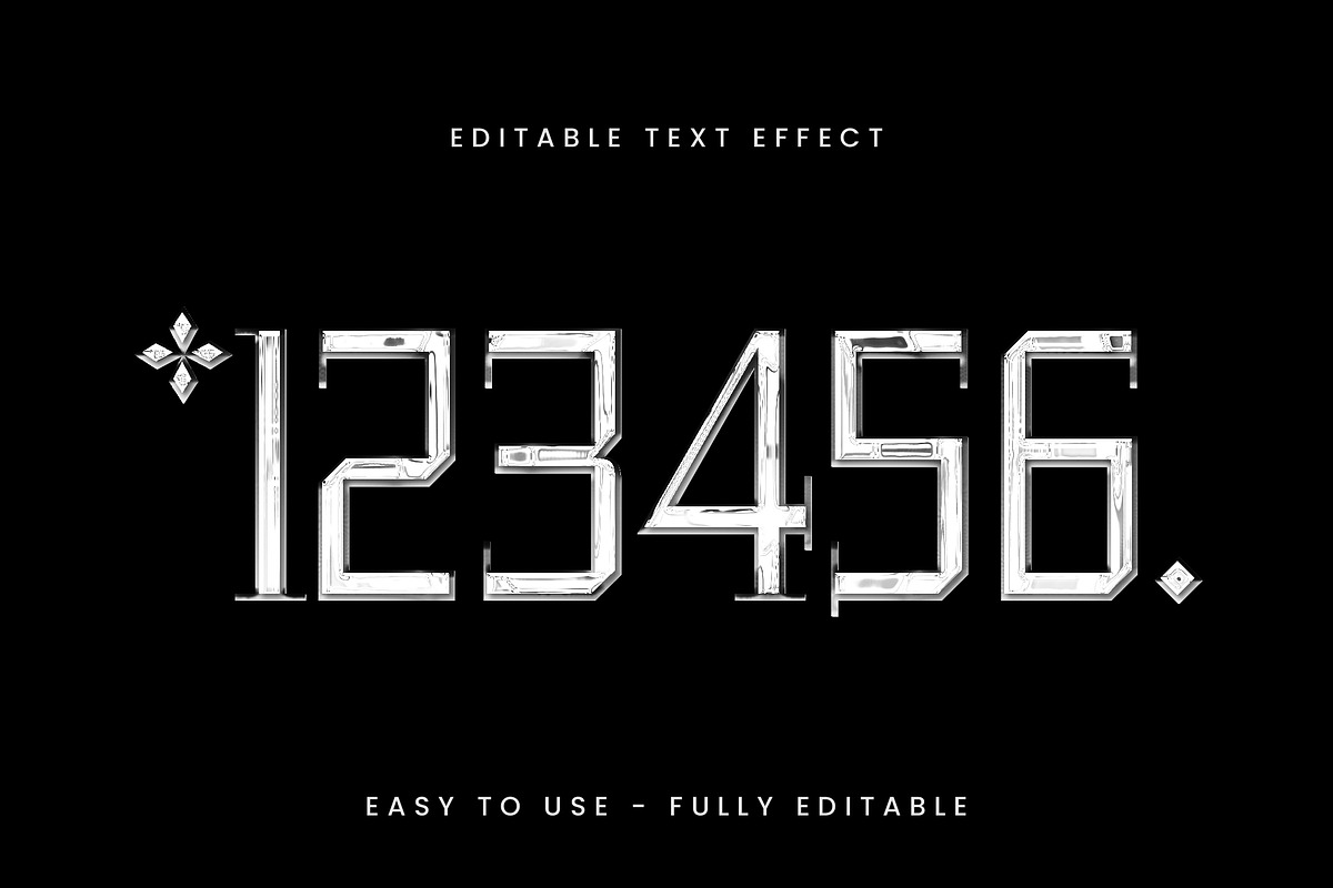 Metallic Engraved Text Effect preview 2