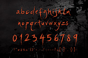Horaz Genic - Raw Grunge Horror Font, a Handwritten Font by HypeWorksCo (Thumbnail 15 of 15)