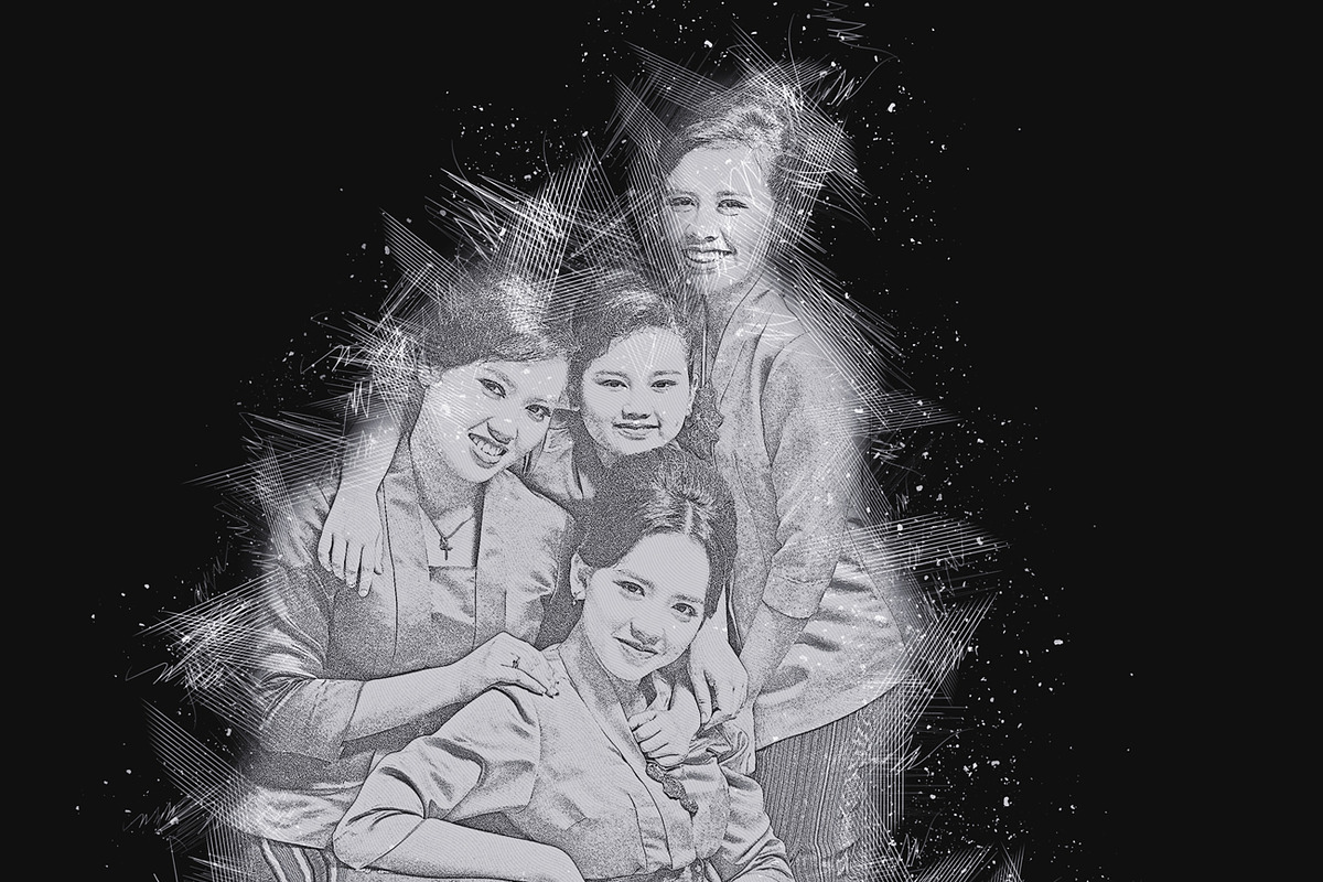 Sketch Art Photoshop Action, an Action Add-On by Studio Retouch (Photo 4 of 11)