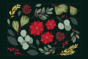 Holiday Greenery Illustrations, an Illustration by rabeccky (Thumbnail 3 of 5)