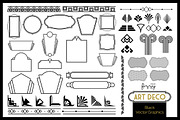 75 x Art Deco Black & White Bundle, a Pattern Graphic by Fizzy Images (Thumbnail 4 of 4)