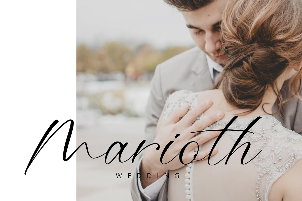 Ruttany- Modern Script Font preview 5