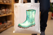 Mint Fresh Green Autumn Clipart, an Illustration by Rose Art (Thumbnail 8 of 8)