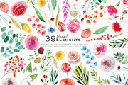 Wild flowers collection, a Texture Illustration by Skliarova (Thumbnail 2 of 11)