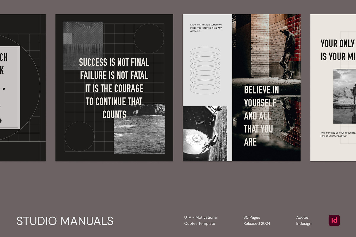 UTA – Motivational And Quotes, a Social Media Template by Studio Manuals (Photo 2 of 8)