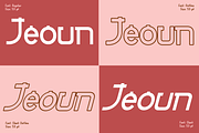 Gyeora - 4 Korean Display Typeface, a Handwritten Font by Pandeka Studio (Thumbnail 5 of 9)