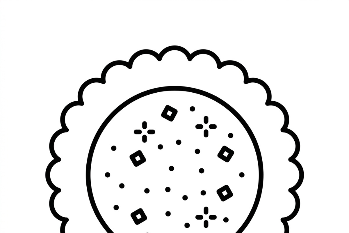 41 Christmas Feast Vector Icons, an Outline Icon by adenpinkstore (Photo 18 of 21)