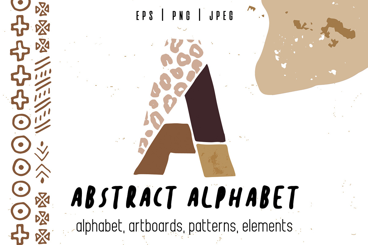 African Vibes alphabet collection, a Graphic by dasha mo (Photo 1 of 8)