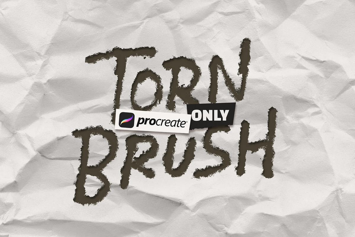 Procreate Torn Brushes, a Brush Add-On by Nurmiftah (Photo 7 of 8)